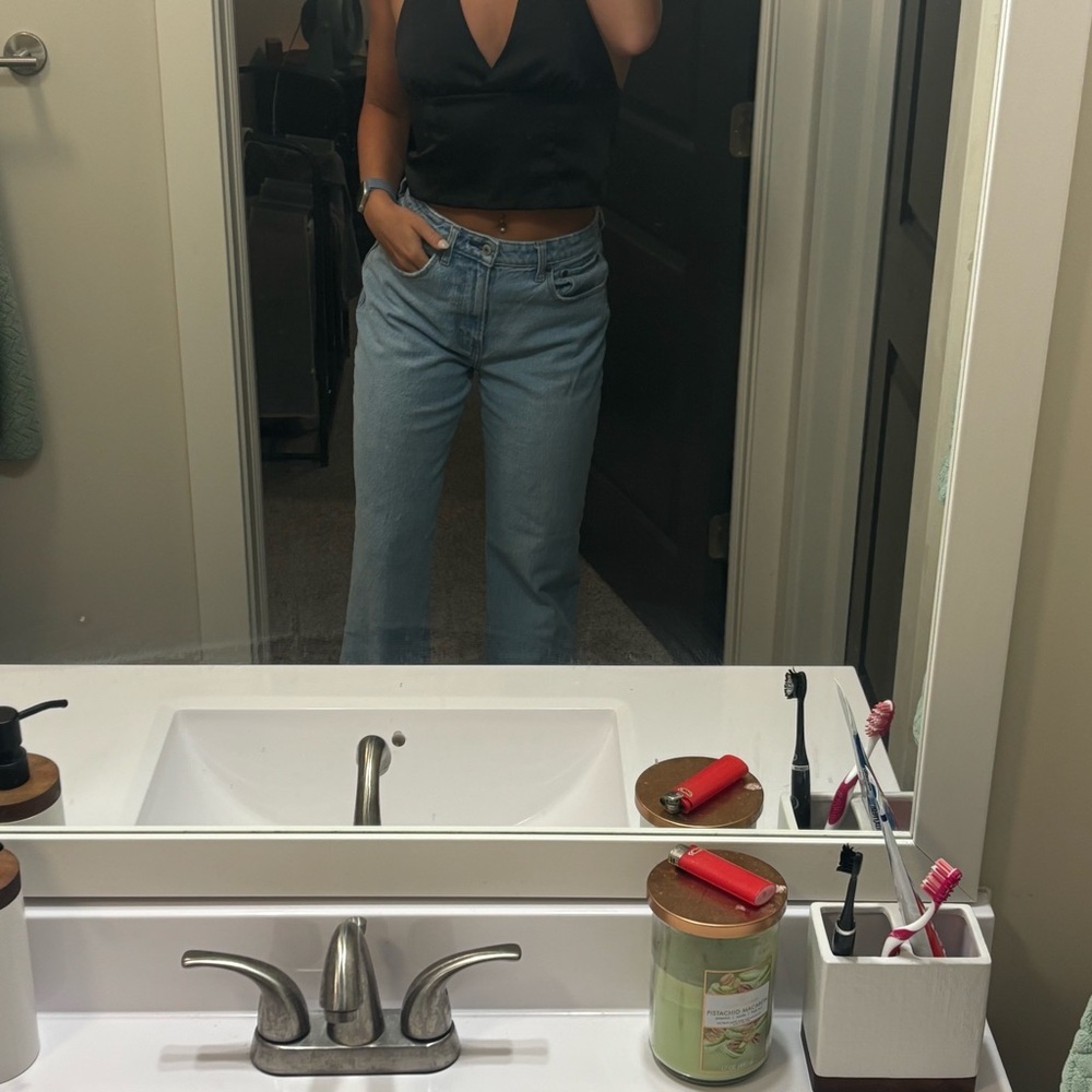 ❌SOLD❌Abercrombie & Fitch Curve Love 90s Relaxed Jean - Picture 6 of 7